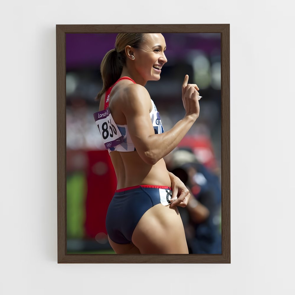 Poster Entraînement Éclatant – affiche Athlétisme (vue 5)